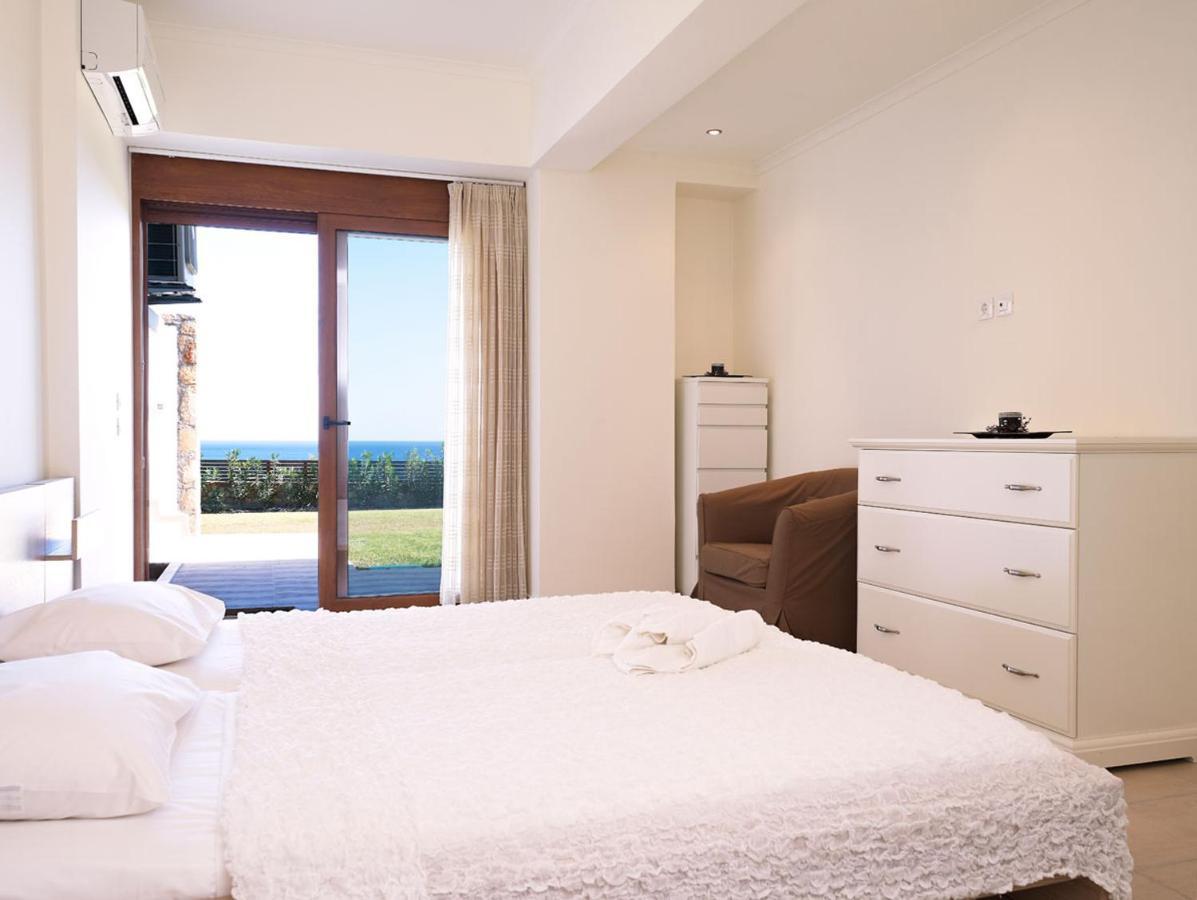 Luxury Villa Verna Líndos Buitenkant foto