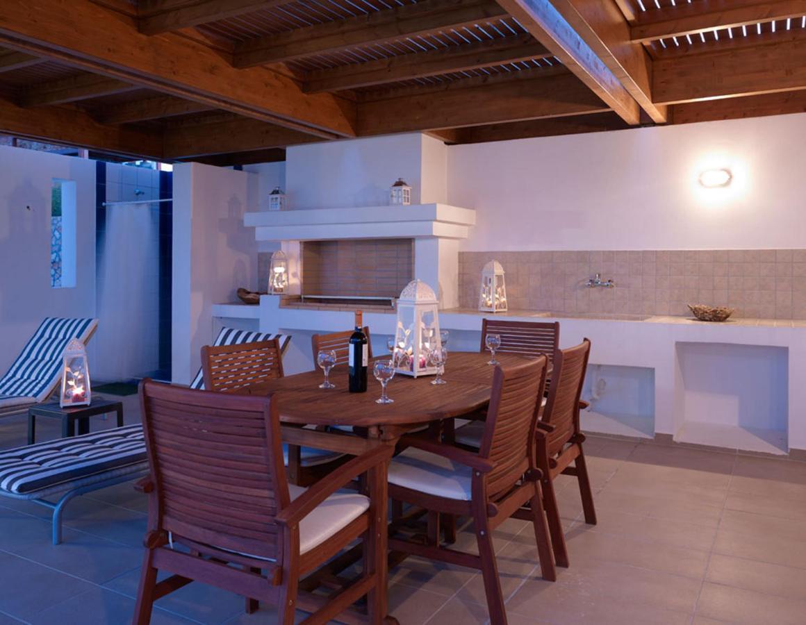 Luxury Villa Verna Líndos Buitenkant foto