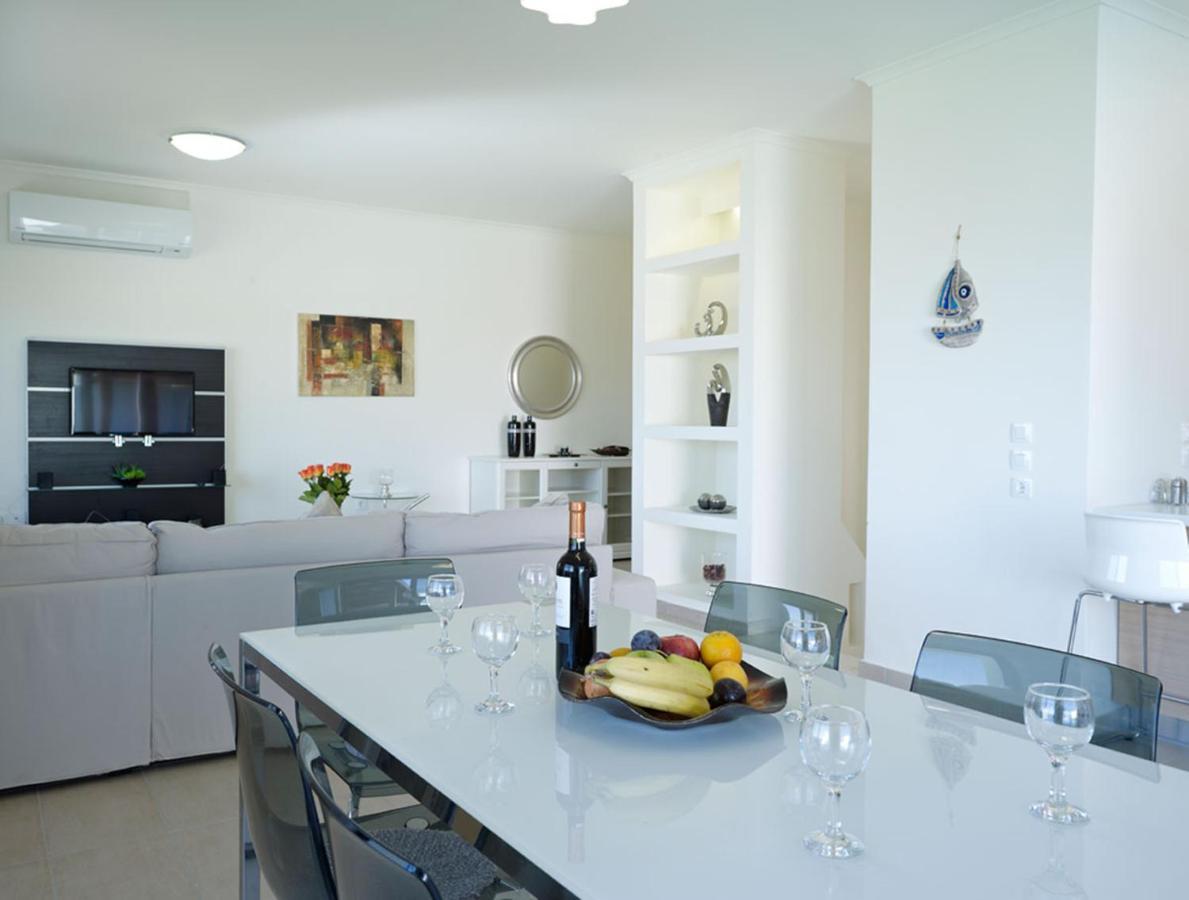 Luxury Villa Verna Líndos Buitenkant foto
