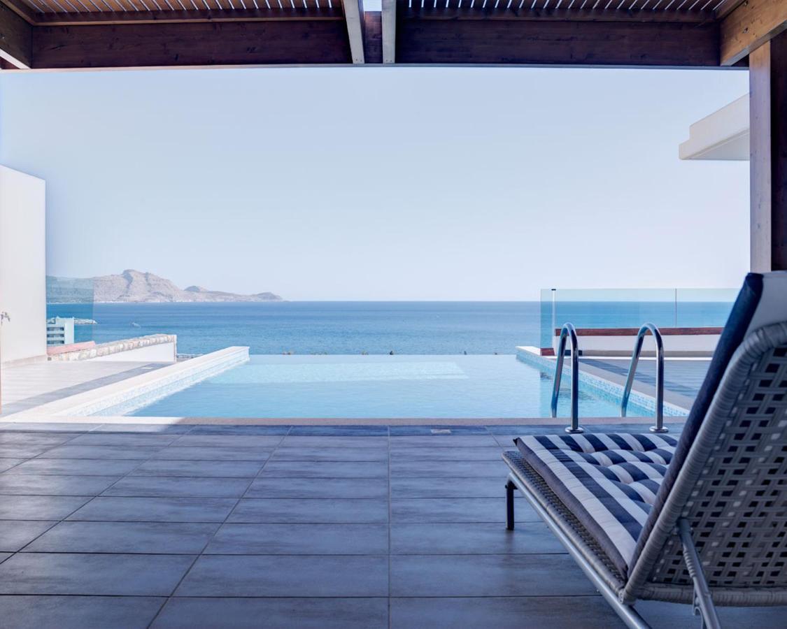 Luxury Villa Verna Líndos Buitenkant foto